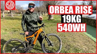 Orbea Rise Hydro 2022 EMTB  First Look  19KG amp 540WH [upl. by Nnil]