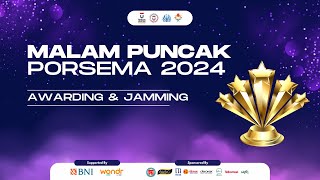 Malam Puncak PORSEMA 2024 Telkom University Purwokerto [upl. by Aisined664]