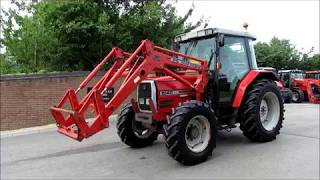 MASSEY FERGUSON 6140 amp MF 945 LOADER WALKROUND REVIEW [upl. by Graff]