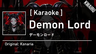 Karaoke Demon Lord  Kanaria [upl. by Dian]