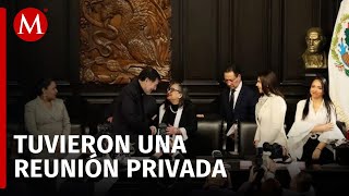 Norma Piña se reúne con Fernández Noroña en el Senado [upl. by Brubaker]