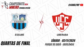 Essube x Uberaba  Quartas de final Mineiro Segunda Divisão [upl. by Elonore]