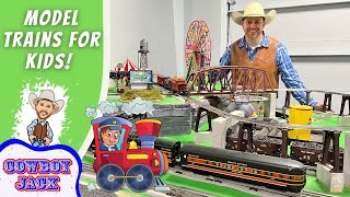 Explore Model Trains for Kids [upl. by Annaeoj]