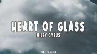 Miley Cyrus  Heart Of Glass [upl. by Checani]