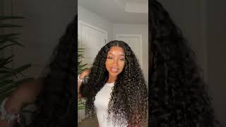 28‘’ Water Wave HD Lace Wig Full Flawless Install and Styling Tips waterwave glueless shorts [upl. by Sulokcin366]