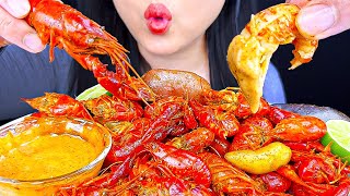 ASMR MUKBANG  Giant Crawfish Seafood Boil  5 Pounds  Eating Sounds  ASMR Phan [upl. by Territus]