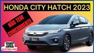 NOVO HONDA CITY HATCH 2023  Ficha técnica completa [upl. by Hanah173]