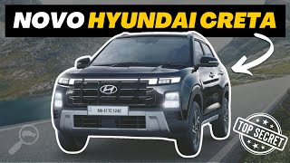 NOVO HYUNDAI CRETA  O SUV ganhará em breve uma reestilização [upl. by Dagna]