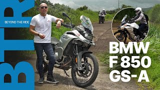 2023 BMW F 850 GSA Review  Punching Above Its Weight [upl. by Airat]