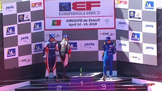 Euroformula Open 2018 ROUND 1 PORTUGAL  ESTORIL Race 1 ENGLISH [upl. by Erej]