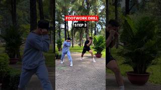 FOOTWORK Drills Tutorial boxing boxingtraining fighttechniques boxingworkout martialarts [upl. by Nomed]