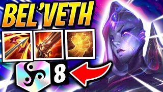 HYPER CARRY BELVETH w 8 VOID I Teamfight Tactics I TFT Set 9 Best Comps Guide [upl. by Eustatius]