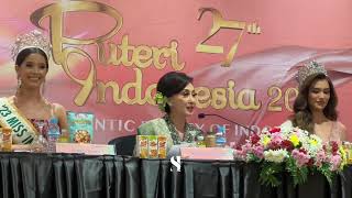 Press conference Grand Final Puteri Indonesia 2024 [upl. by Deirdra741]