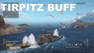 Ive been playing the Tirpitz more  World of Warships Legend [upl. by Hufnagel]