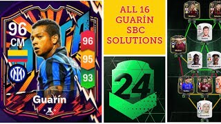 FREDY GUARÍN  ALL 16 SBC SOLUTIONS  FUT META  MADFUT 24 [upl. by Niarb]