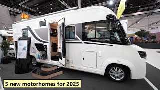 5 new motorhomes for 2025 [upl. by Nosimaj]