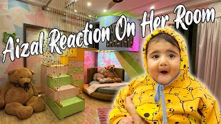 Aizal Reaction On Her Room  50 Families Main Rashan Bags Bant Diye [upl. by Begga]