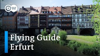 Erfurt From Above  Top Things to Do in Erfurt  Visit Thuringia  Erfurt by Drone [upl. by Abehsat]