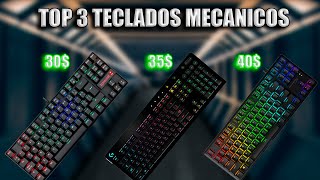 LOS 3 MEJORES TECLADOS MECANICOS CALIDADPRECIO PARA 2024 [upl. by Aned]