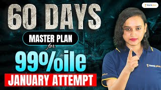 60 Days Master Plan  Score 99 Percentile in January Attempt🔥  JEE Main 2025  Nabamita Maam [upl. by Anon]