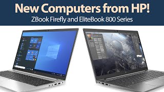 NEW HP Computers EliteBook 850 G8 840 830 X360  Plus New ZBook Firefly 14 amp 15 G8 [upl. by Anaujd]