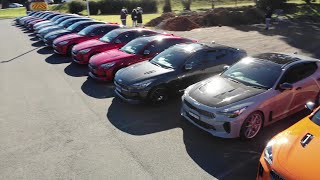 Kia Stinger Drivers Club NSW  Mittagong Meet  June 2023 [upl. by Adnohsad]