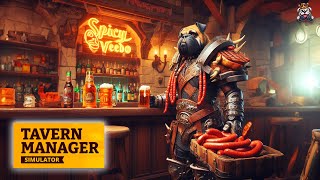 Tavern expansion  steaks  Im being ROBBED  Tavern Manager Simulator [upl. by Iohk597]