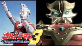 Ultraman Fighting Evolution 3  Ultraman Ace VS Ace Killer Mission S Rank [upl. by Akiaki]