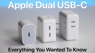 Apples 35W Dual USBC AC Adapters  Everything You Wanted To Know [upl. by Jaquiss]