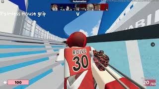 Roblox Arsenal Palmless vs Right Palm Mouse Grip Gameplay [upl. by Smallman]