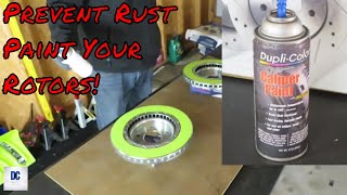 How to Paint Brake Rotors [upl. by Idrahs369]