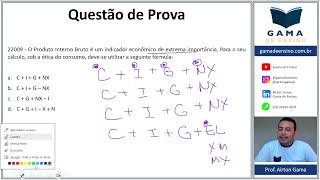 QUESTÃO 22009  PIB CPA10 CPA20 CEA AI ANCORD [upl. by Gibbeon]