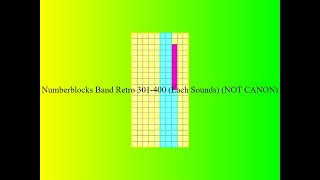 Numberblocks Band Retro 301400 Each Sounds NOT CANON [upl. by Adnawal578]