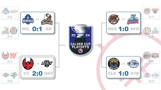 17th May 2024 Calder Cup Playoffs Bracket  AHL [upl. by Sidwohl316]