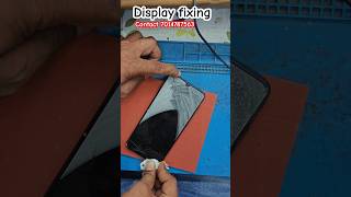 samsung A70s front broken glass change tech screenrepair experiment screenfixer displayfixing [upl. by Yasui]