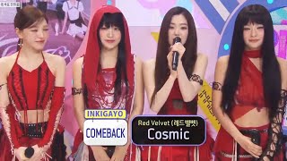 240630 Red Velvet COMEBACK INTERVIEW  SBS INKIGAYO 1080P [upl. by Nairehs]