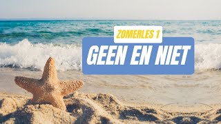 Zomerles geen amp niet oefenmetdaannl [upl. by Freytag]