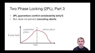 Lecture 19 Part 01 Two Phase Locking [upl. by Anilram]