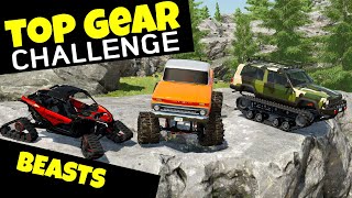 The MEGA BEASTS  Top Gear Challenge  Farming Simulator 22 [upl. by Enovad]