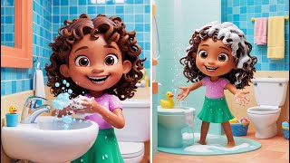 A fun and catchy song that teaches kids the importance of washing their hands to stay clean [upl. by Danni752]