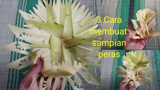 3 Cara membuat sampian peras [upl. by Kirchner]