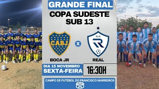 BOCA JR X REAL  COPA SUDESTE SUB13  decisão [upl. by Quinton]