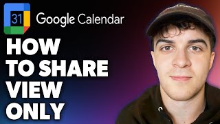 How to Share Google Calendar View Only Full 2024 Guide [upl. by Geaghan425]