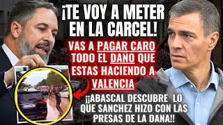 💣ABASCAL comparece de URGENCIA💥¡Y ATERRA A SÁNCHEZ CON LO QUE LE HARÁ TRAS LO SUCEDIDO EN PAIPORTA💥 [upl. by Adnuhs]