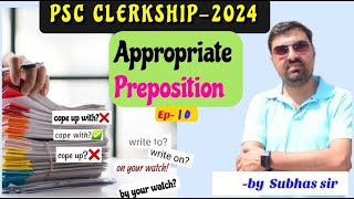 PREPOSITION Fillers EP 10 Appropriate Prepositions [upl. by Neelyak]