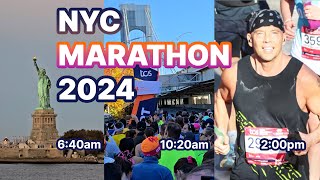 My 2024 NYC Marathon Day 2024 in 8 Minutes Staten Island Ferry to the Finish Line in Central Park [upl. by Nehr]