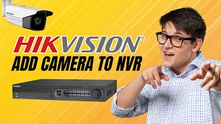 Hikvision NVR Initial Setup  How to Add Cameras [upl. by Porty]