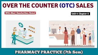 Over The Counter OTC Sales  OTC Medication  Pharmacy Practice B Pharm 7th Semester [upl. by Boleyn921]