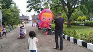 naura beli balon karakter masha and the bear  balon upin ipin balon hello kitty balon doraemon [upl. by Edeline]