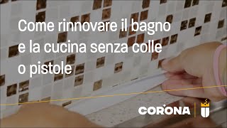 Come pulire le fughe delle piastrelle in bagno e cucina con Tile Guard  Smile Casa [upl. by Clover]